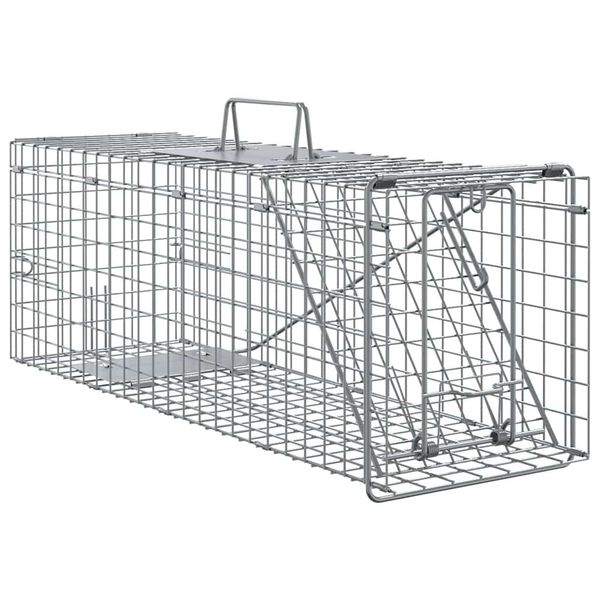 vidaXL Pasca na zvieratá Antracit 61 x 20 x 21,5 cm Oceľ