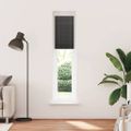 vidaXL plisovaná roleta čierna 40x200 cm Šírka látky 39,4 cm
