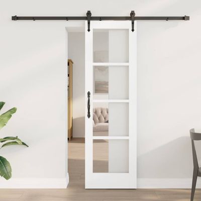 vidaXL Posuvné dvere ORKDAL Biela 61 x 198,5 cm