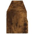 vidaXL TV nástenné skrinky 2ks dymový dub 100x30x30cm kompozitné drevo