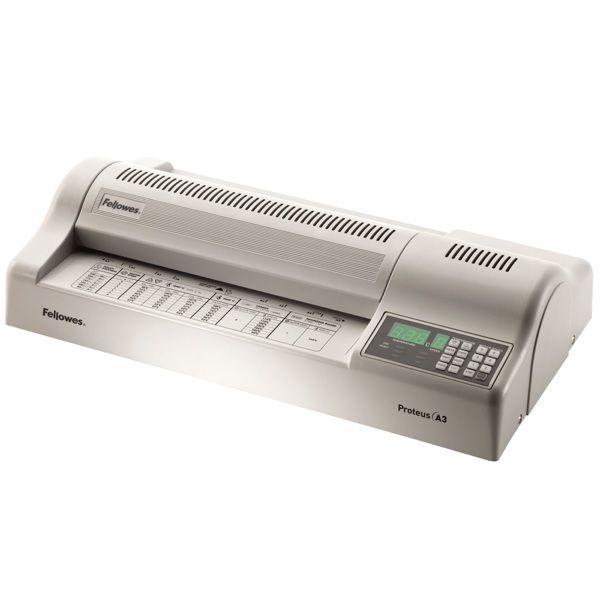 Laminátor Fellowes Proteus A3 /6 valcov/3 min/250 mic/95 cm za min./330 mm
