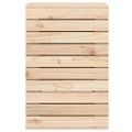vidaXL Kôš na bielizeň 44x44x66 cm masívna borovica