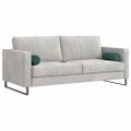 vidaXL Podložkové vankúše 2 pcs Tmavozelená Ø 15 x 40 cm