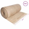 vidaXL Jutový rol Prírodná 160 x 5000 cm