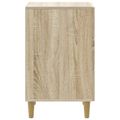 vidaXL Nočný stolík Dub sonoma 43 x 41 x 66,5 cm Kompozitné drevo