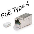 KELINE Keystone Jack HD, Category 6a, RJ45/s