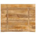 vidaXL Stolová doska 100x80x3,8 cm Live Edge Masívne drevo hrubé mango