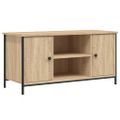 vidaXL TV skrinka dub sonoma 100x40x50 cm spracované drevo