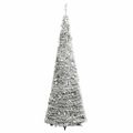 vidaXL Umelý vianočný stromček vyskakovací vločky snehu 100 LED 150 cm