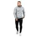 Mikina Athlete Grey Black - GymBeam, veľkosť M, 65% bavlna, 35% polyester