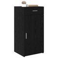 vidaXL Servírovacia skriňa Čierny dub 45 x 42,5 x 93 cm
