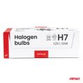 Halogénová žiarovka H7 12V 55W UV filter sada 30ks AMiO-04399