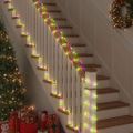 vidaXL Lano so svetlom s 1200 LED-i Viacfarebný 50 m PVC