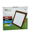TR-150 LED panel 12W 1008lm 4200K dekor drevo - štvorcový vstavaný Trixline