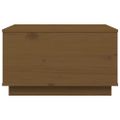 vidaXL Konferenčný stolík medovo-hnedý 60x50x35 cm borovicový masív