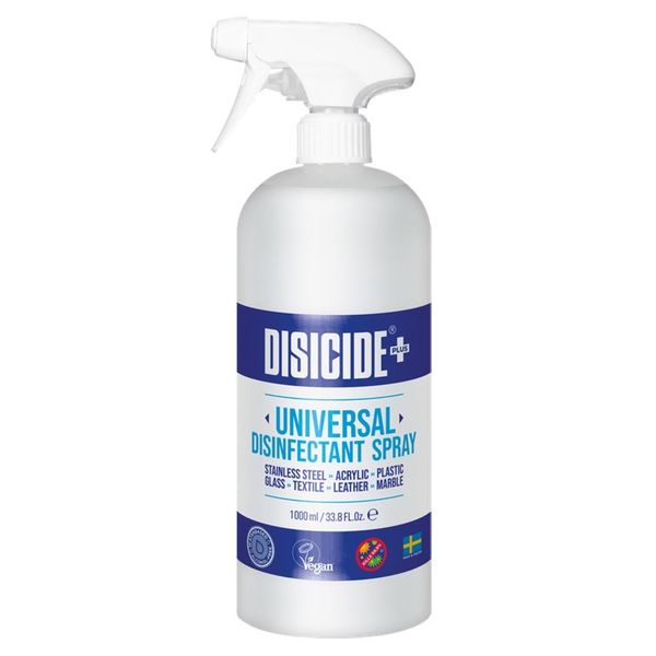 Univerzálny dezinfekčný čistič v spreji DISICIDE Plus+ Universal disinfectant spray 1000 ml