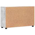 vidaXL Servírovacia skriňa FLORIN 88,5 x 30,5 x 55,5 cm Betónová šedá