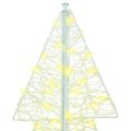 vidaXL Vianočný stromček 240 LED Teplá biela 180 cm Akryl