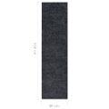 vidaXL Koberec behúň BCF antracitový 80x350 cm