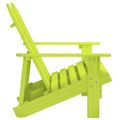 vidaXL 2-miestna záhradná stolička Adirondack jedľový masív zelená