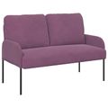 vidaXL Súpravy pohoviek 3 pcs Fialová 115 x 56 x 80 cm Preglejka