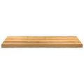 vidaXL Okenný parapet 2 ks svetlohnedá 90x40x2 cm dubový masív