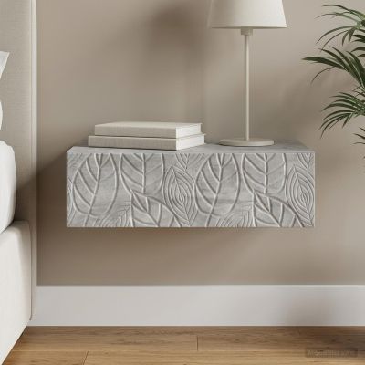 vidaXL Nástenný bočný stôl 87,5 x 34,5 x 17 cm Kompozitné drevo