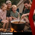 Litinový kotlík smaltovaný 10 l so stojanom Kaminer 27376 Litinový kotlík smaltovaný 10 l se stojanem Kaminer 27376
