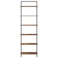 vidaXL Regál na knihy 6 úrovní 60 x 24 x 203 cm Kompozitné drevo