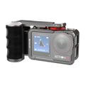 Kovové ochranné puzdro s rukoväťou Puluz pre DJI Osmo Action 5 Pro / Action 4 / Action 3