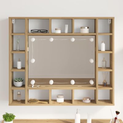 vidaXL Zrkadlové svetlá 2 pcs Biela 4.5 x 4.5 x 4.8 cm Plast