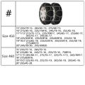 2 ks snehových reťazí na pneumatiky, 12 mm, KN 110