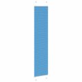 vidaXL Plisovaná roleta modrá 40x200 cm šírka látky 39,4 cm polyester