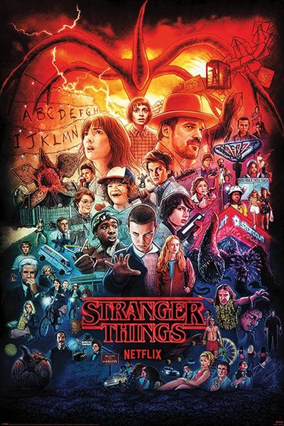 Plagát Stranger Things - Seasons Montage