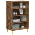 vidaXL Servírovacia skriňa Staré drevo 57 x 35 x 89.5 cm