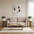 vidaXL Stojan na rastliny 2 ks Dub sonoma 40 x 40 x 40 cm
