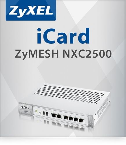 ZYXEL E-icard to enable ZyMesh funkcia na NXC2500