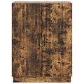 vidaXL Servírovacia skriňa Dymový dub 66 x 34,5 x 87 cm