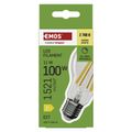 LED žiarovka Filament A60 / E27 / 11 W (100 W) / 1 521 lm / teplá biela / stmievateľná