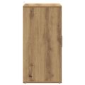 vidaXL Botník dub artisan 60x35x70 cm kompozitné drevo