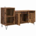 vidaXL TV skrinka 100 x 35 x 55 cm Staré drevo Kompozitné drevo