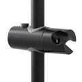 vidaXL Držiak na sprchovú hlavu Čierna 70 cm Nehrdzavejúca oceľ