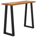 vidaXL Záhradná lavička so živou hranou 110x35x80 cm akáciový masív