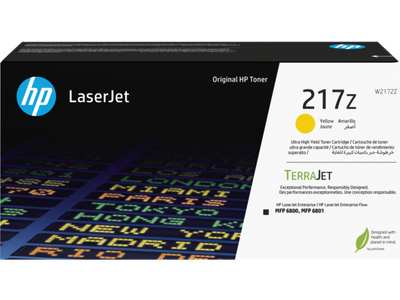 HP W2172Z, žltý toner. kazeta HP LaserJet 217Z