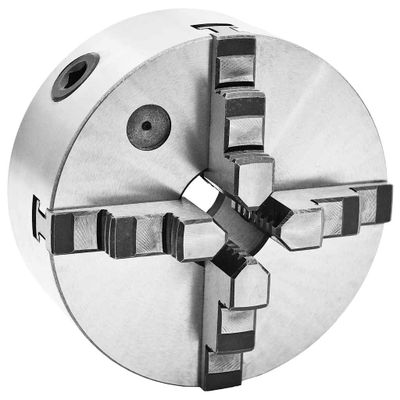 vidaXL 4-čeľusťové samostrediace skľučovadlo na sústruh 160 mm oceľové K12 160