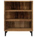 vidaXL Komoda staré drevo 57x35x70 cm kompozitné drevo
