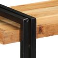 vidaXL Nástenná polica 90x33x45 cm Akácia z masívneho dreva