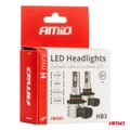 LED žiarovky hlavného osvetlenia HB3 9005/HIR1 9011/H10 H-mini Series AMiO-03334