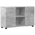 vidaXL Servírovacia skriňa FLORIN 88,5 x 30,5 x 55,5 cm Betónová šedá