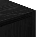 vidaXL Servírovacia skriňa Čierny dub 90 x 30 x 90 cm